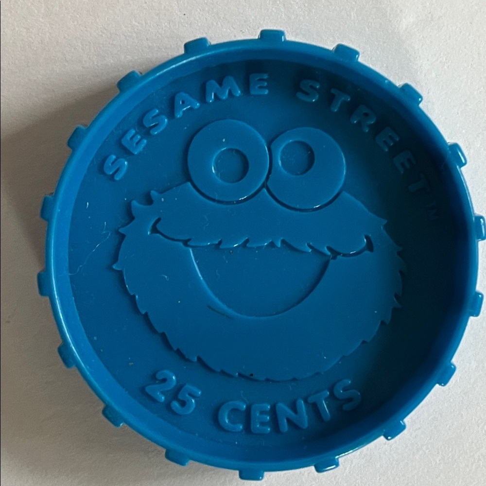 Vintage Sesame Street Cash Register Money Elmo Bert Ernie Cookie Monster - Picture 12 of 15